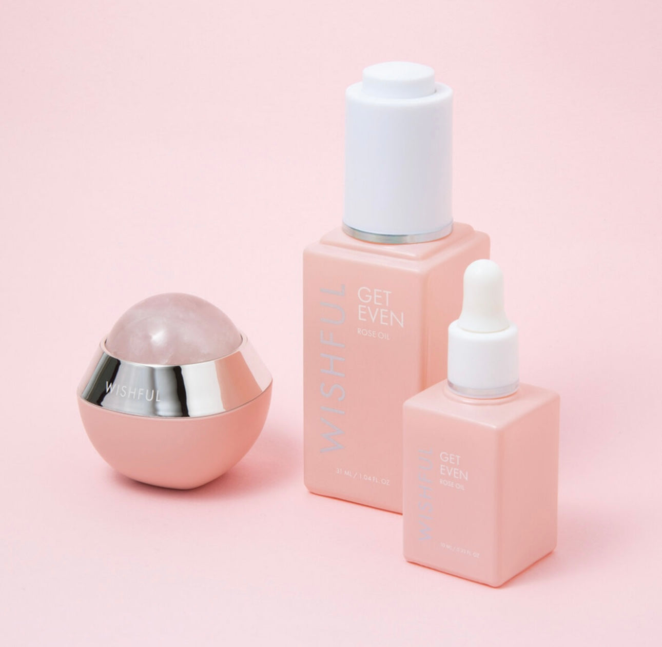 Rose Quartz Depuffing & Sculpting Roller