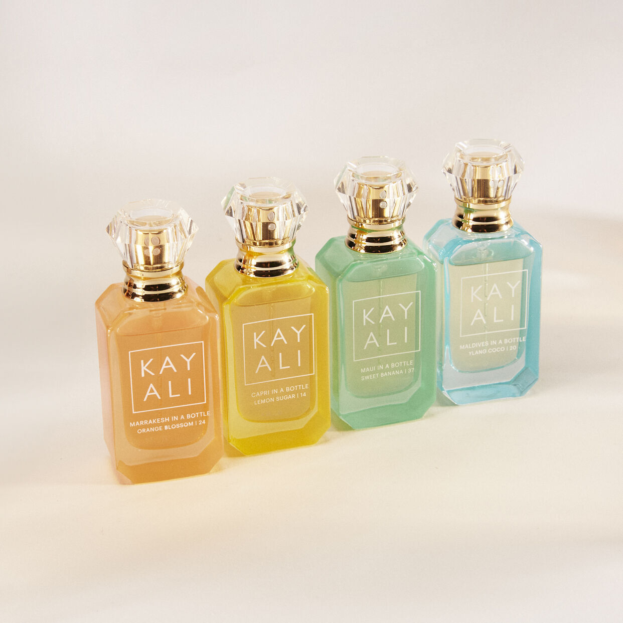 Vacay in a Bottle Miniature Set (Capri, Maui, Maldives, Marrakesh)
