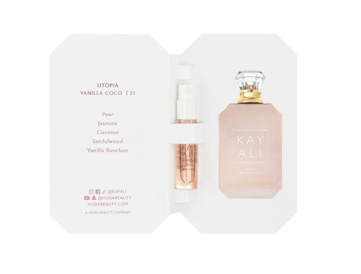 Utopia Vanilla Coco Sample Vials