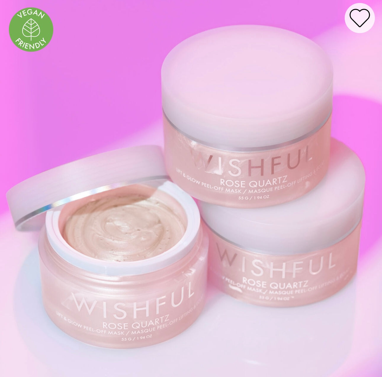 Rose Quartz Lift & Glow Peel-Off Face Mask