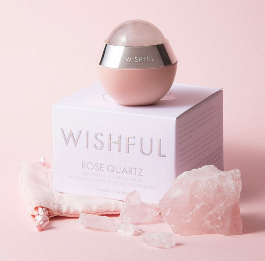 Rose Quartz Depuffing & Sculpting Roller
