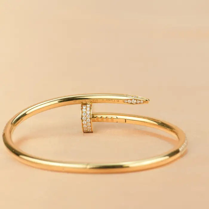 Gold Pave Diamond Bracelet