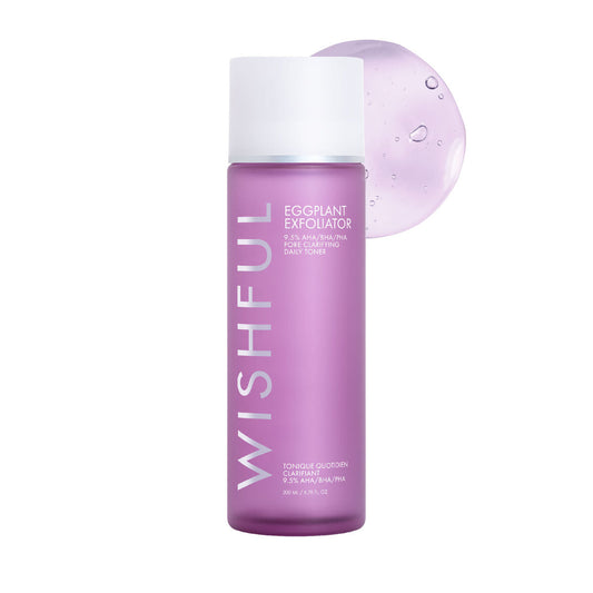 WISHFUL Eggplant Exfoliator