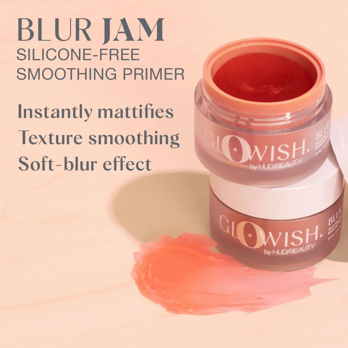 GloWish Blur Jam Silicone-Free Smoothing Primer