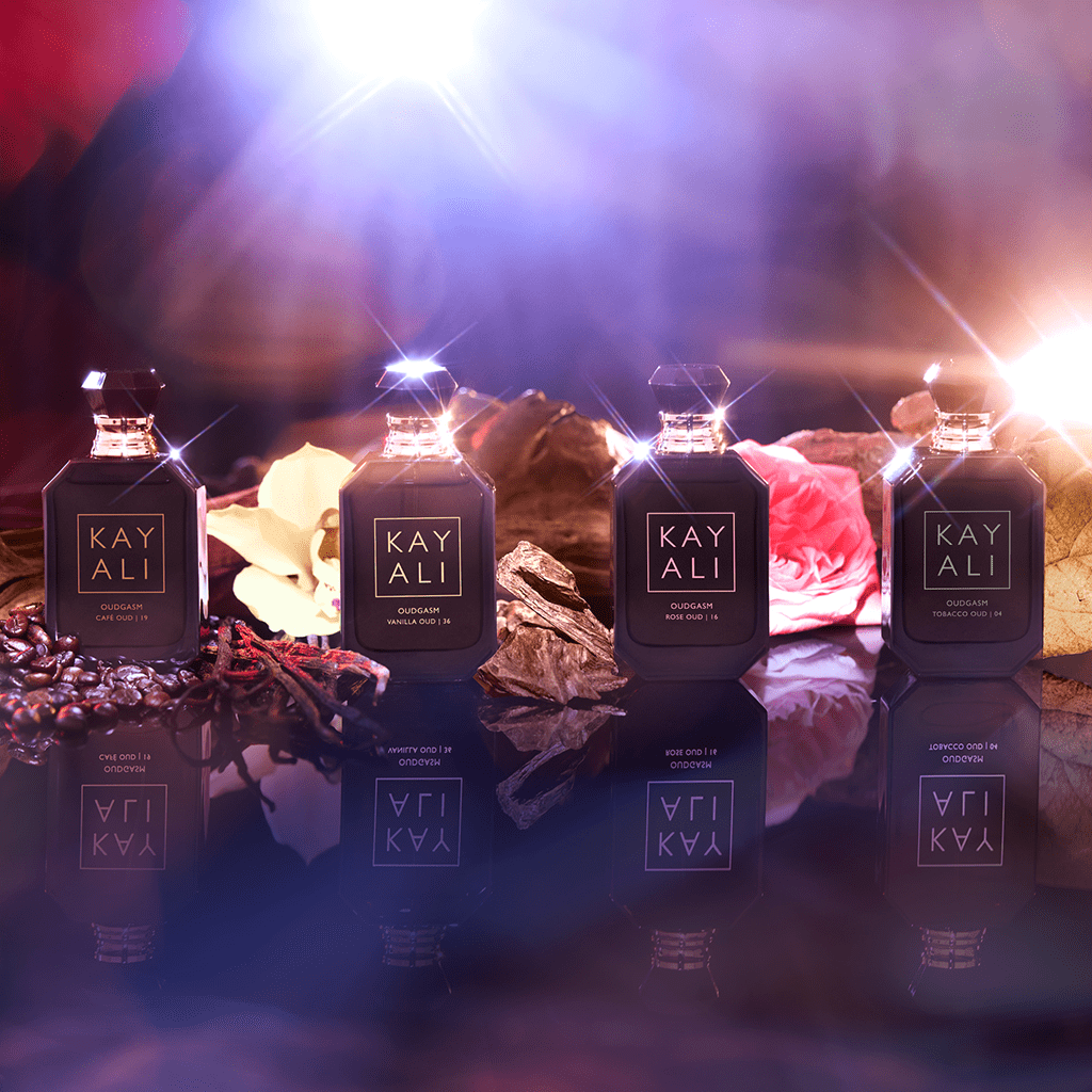 OUDGASM Miniature Set (Vanilla, Rose, Milky Musk, Chocolate)